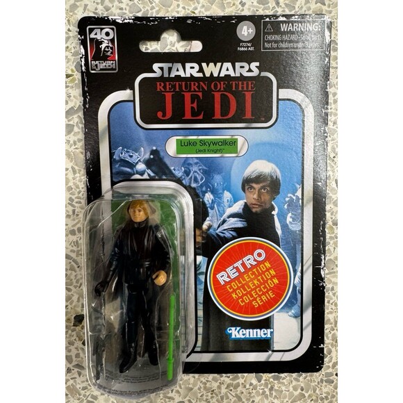 Star Wars Retro Collection Luke Skywalker (Jedi Knight)  (3.75”) OSLTY - Picture 1 of 1